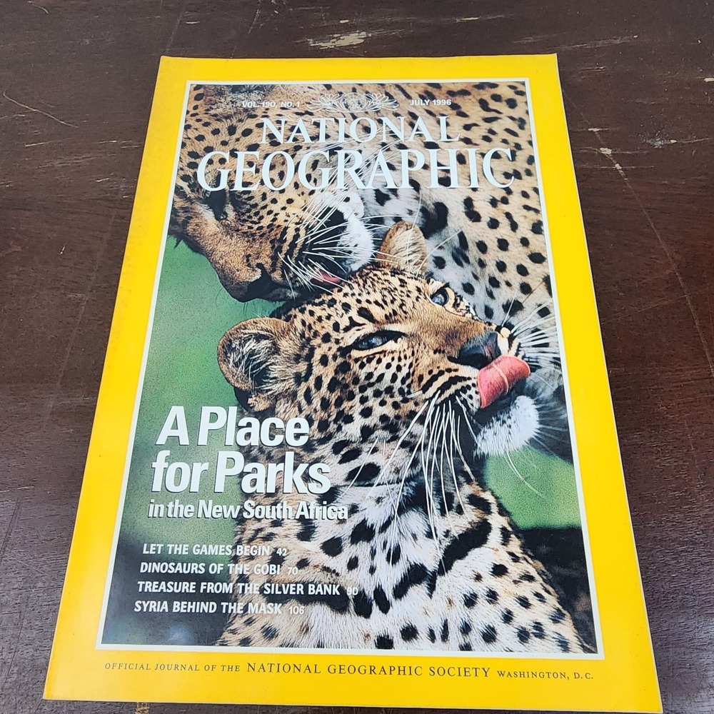 National Geographic Magazine July 1996 No‎ Insert